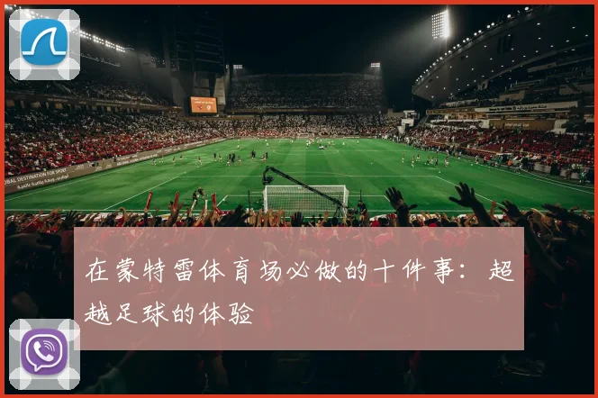 在蒙特雷体育场必做的十件事:超越足球的体验